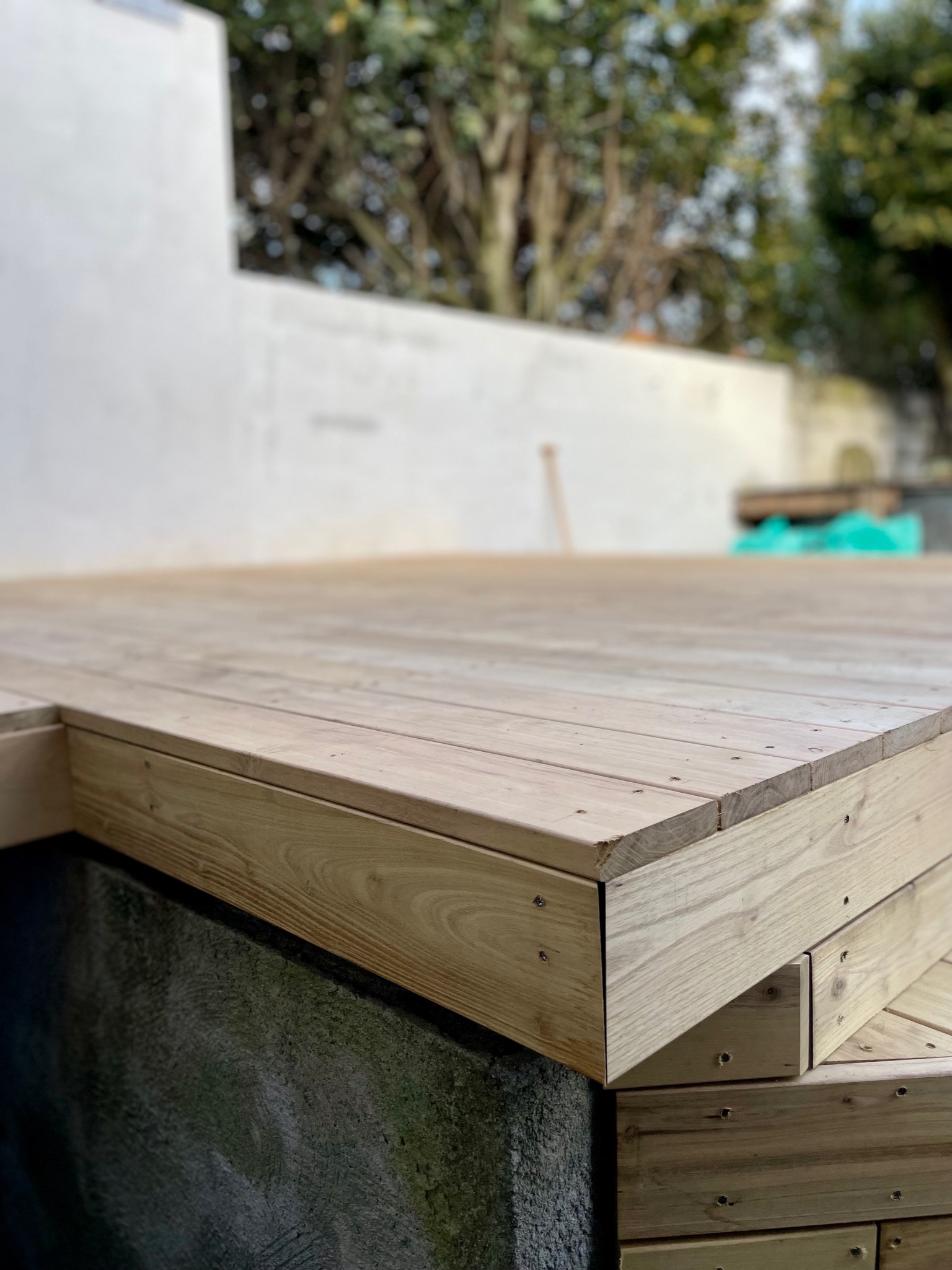 Terrasse bois sur-mesure